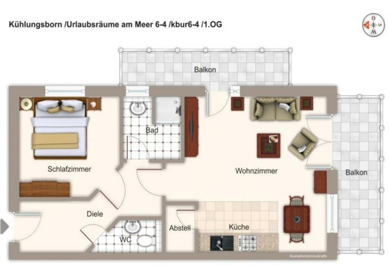 Urlaubstraeume Am Meer Ostseebad Kühlungsborn Kültér fotó